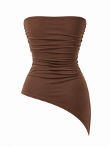 Blusa Mocha Asymmetry