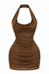 Vestido Mocha Glow
