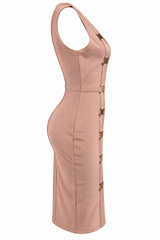Vestido Bandage Rosa