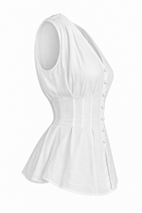 Blusa White Hourglass