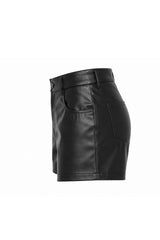 Short Mini Vinipiel Negro