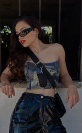 Top Corset Midnigth Camo