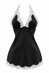 Vestido Noir Lace