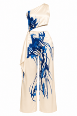 Set de Pantalon Print Floral Azul