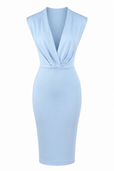 Vestido Celeste