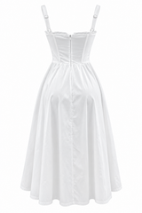 Vestido Off White Romance
