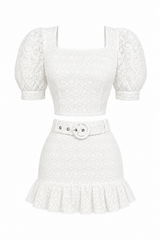 Ivory Garden Lace Set