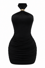 Vestido Celeste Ruched
