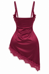 Vestido Wine Romance