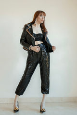 Top Midnight Sequin