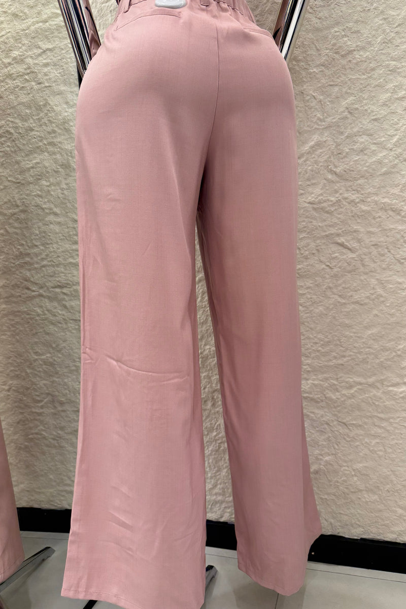 Set Top y Pantalon Rosa