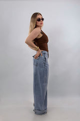 Pantalon Baggy Denim