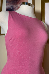 Vestido Olan Glitter Rosa