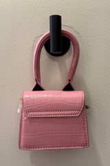 Bolsa Cocodrilo Dupe Jacquemus