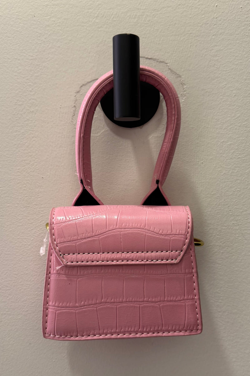Bolsa Cocodrilo Dupe Jacquemus