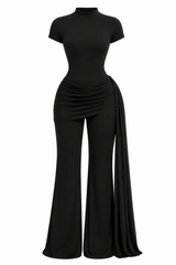Set de Pantalon Ajustado Negro
