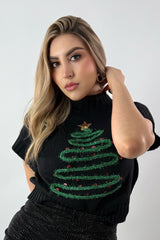 Sweater Christmas Tree Negra