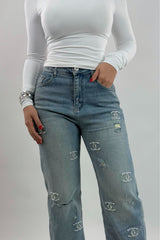 Pantalon Dupe Chanel Denim