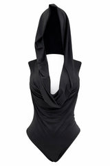 Pantiblusa con Capucha Negra