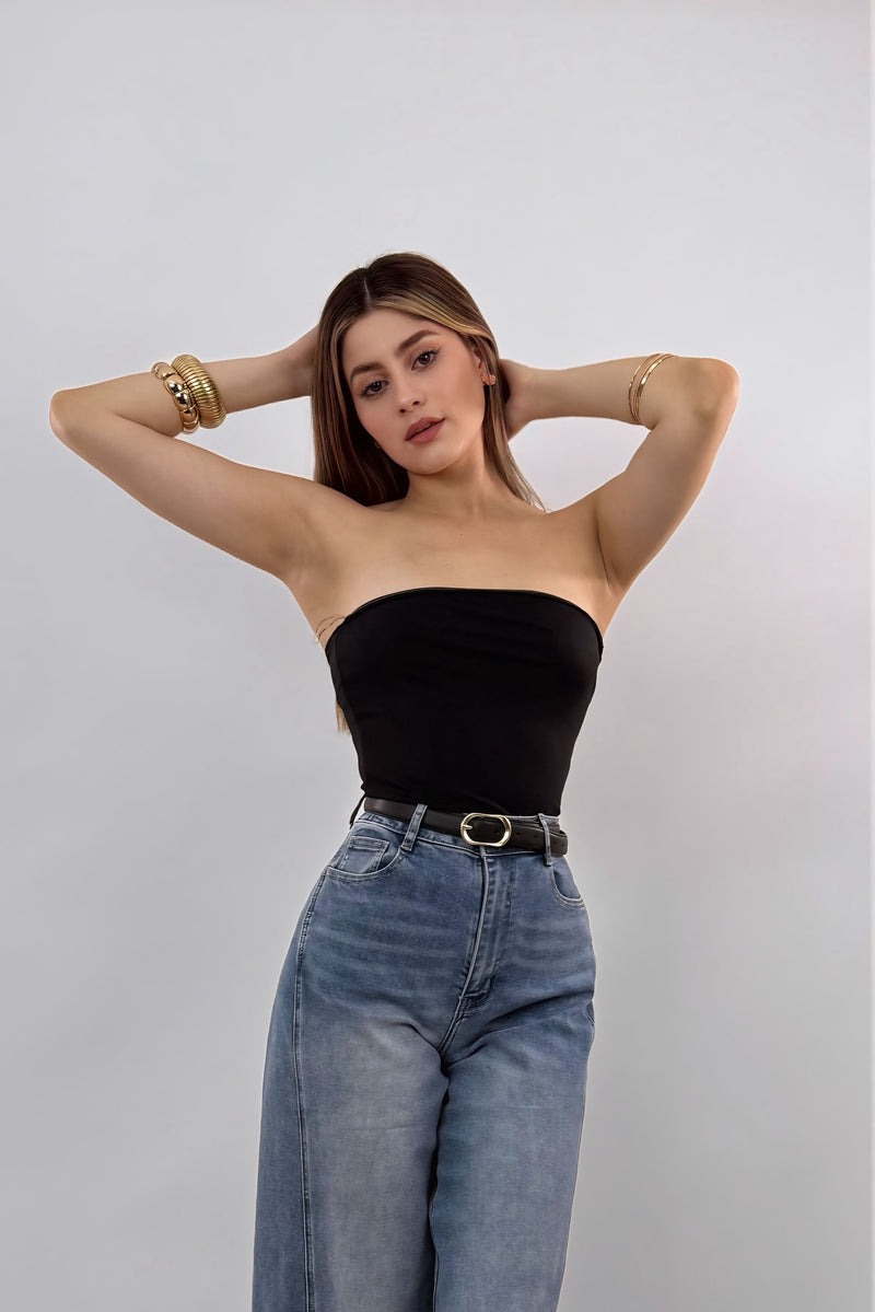 Pantalon Acampanado Denim