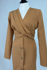 Vestido Camel Corto