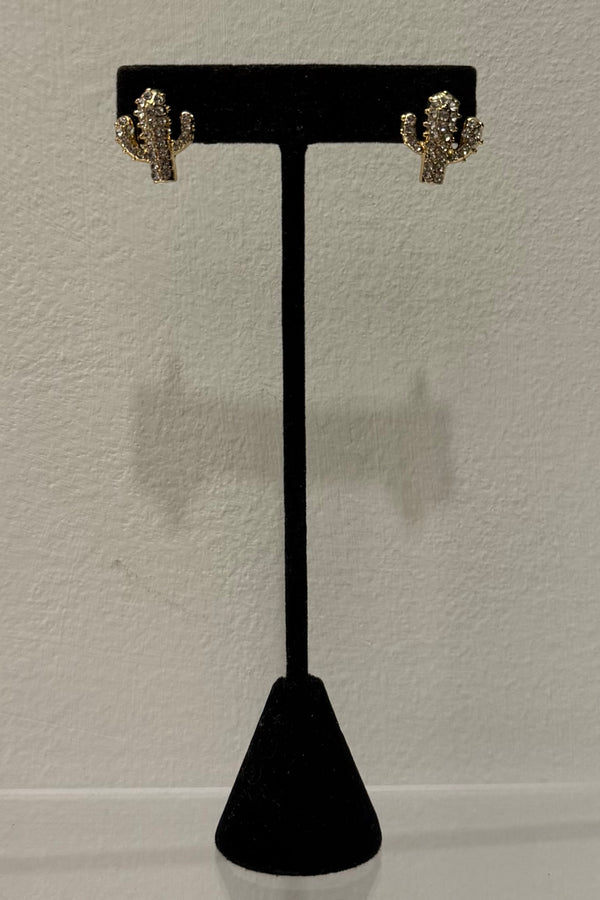 Aretes Cactus Golden