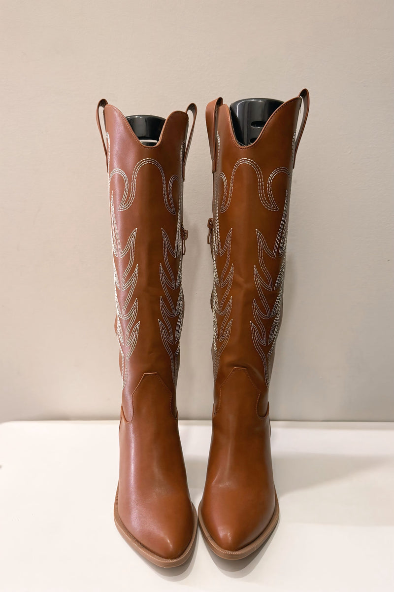 Bota Cowboy Camel