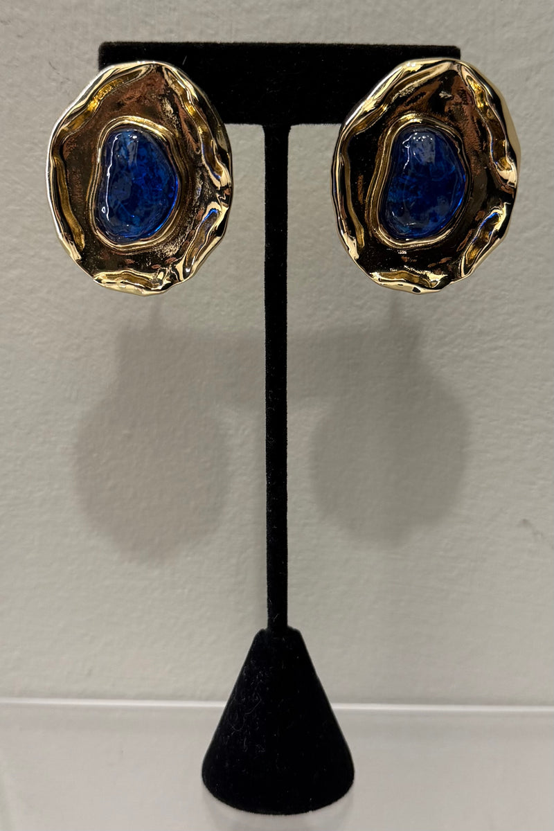 Aretes Golden Stone