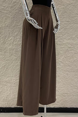 Pantalon Acampanado Cafe