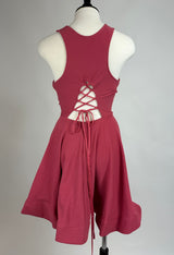 Vestido Halter Rosa