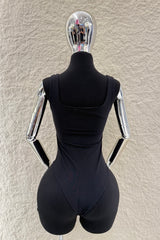 Pantiblusa Tirante Mesh Negro