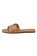 Sandalia Trenzada Beige