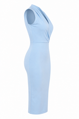 Vestido Celeste