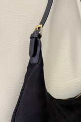 Bolsa Baggi Velvet Negro