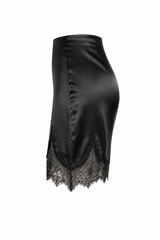 Falda Noir Satin