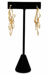 Aretes Golden Bloom