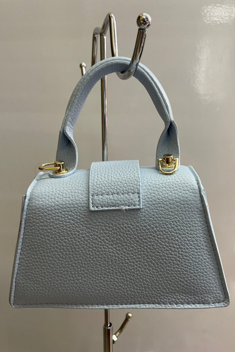 Bolsa Mini Dupe Jaquemus Azul