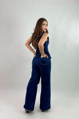 Set Chaleco y Pantalon Denim