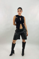 Biker Vinipiel Negro
