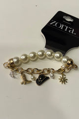 Pulsera Pearl Golden