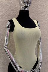 Pantiblusa Tirante Mesh Amarilla