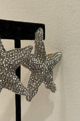Aretes Starfish Silver