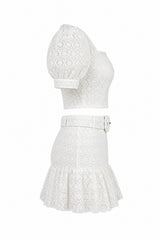 Ivory Garden Lace Set