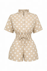 Jumper Polka Beige