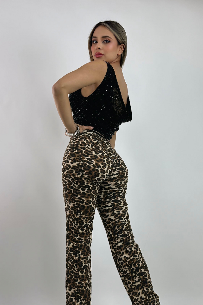 Pantalon Animal Print