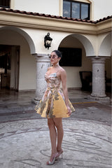 Vestido Floral Amarillo