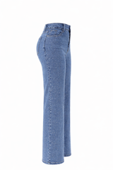 Pantalon Recto Rhinestone Denim