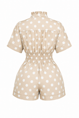 Jumper Polka Beige
