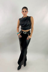 Pantalon Vinipiel Negro