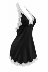 Vestido Noir Lace